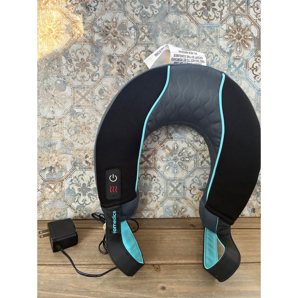 HoMedics‎ Neck and Shoulder Massager with Heat Vibration Corded Electric Black